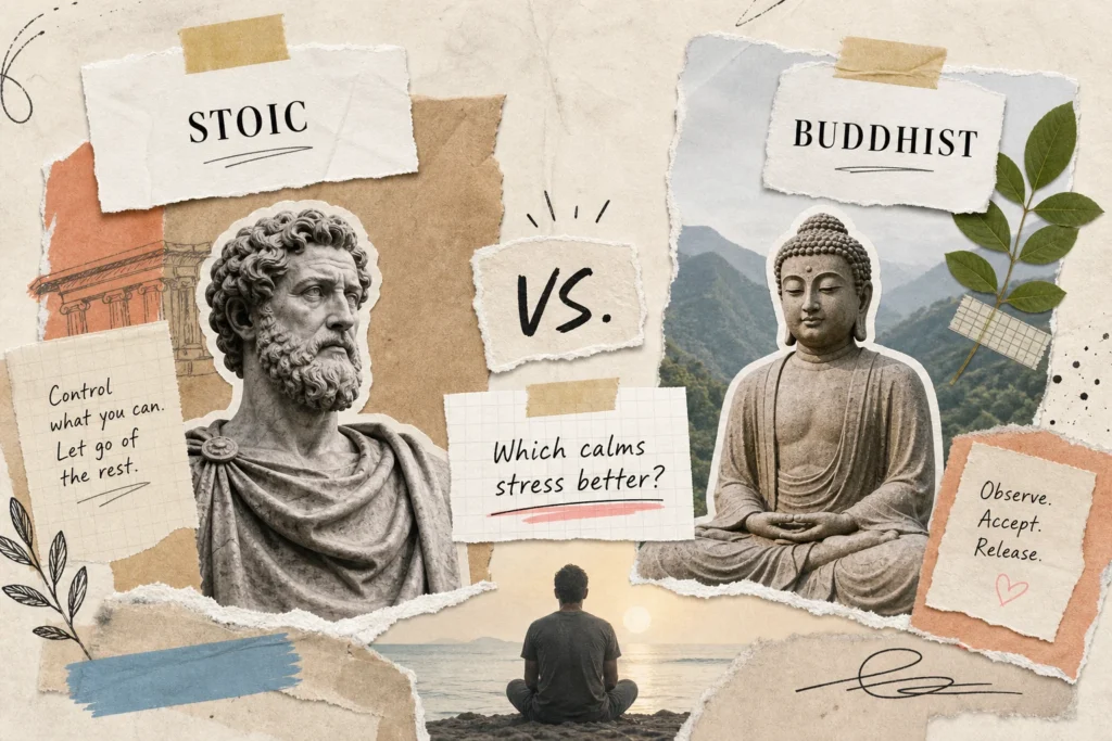 Stoic-Vs-Buddhist-Wisdom-Which-Calms-Stress-Better